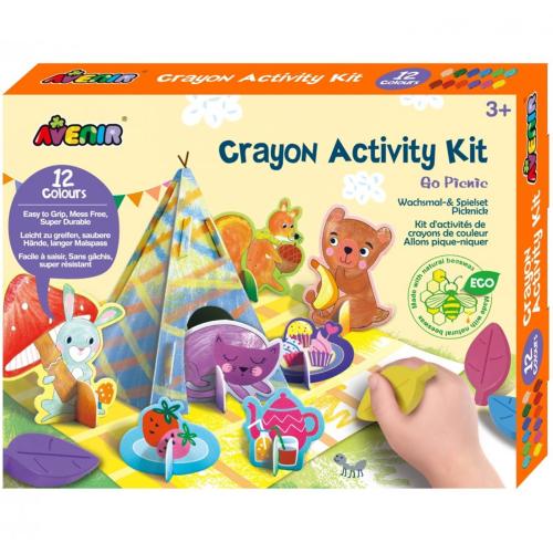 Avenir Crayon Activity Kit Κωδ 60789 Παιδικό Εκπαιδευτικό Παιχνίδι 3+ Years 1 Τεμάχιο - Go Picnic